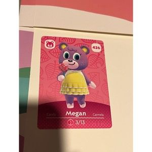 Animal Crossing Amiibo Card Megan 426